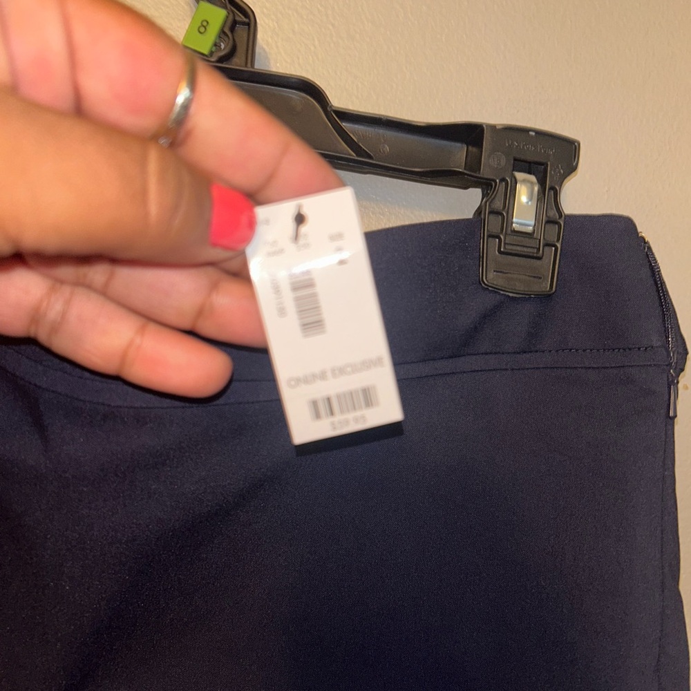 The Limited Navy Blue Pencil Skirt NWT - Picture 7 of 9